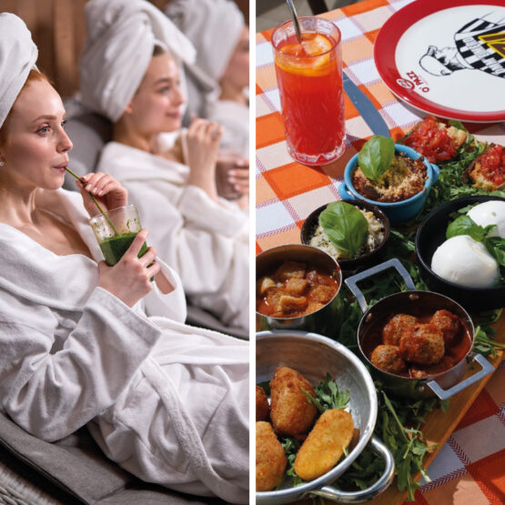 2-hour SPA treatment with dinner or lunch at "Il Pazzo" in Posillipo
