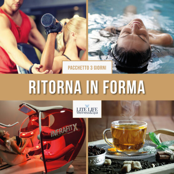 ritorna in forma pacchetto 3 giorni