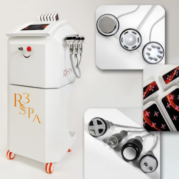 Trattamento corpo e viso Nuur con macchinario a radiofrequenza e vacuum