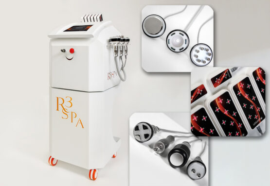 Trattamento corpo e viso Nuur con macchinario a radiofrequenza e vacuum